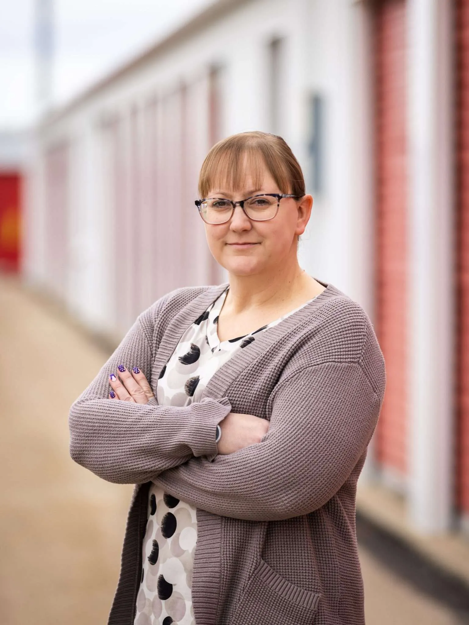 Charlene, Receptionist at Maxim Storage